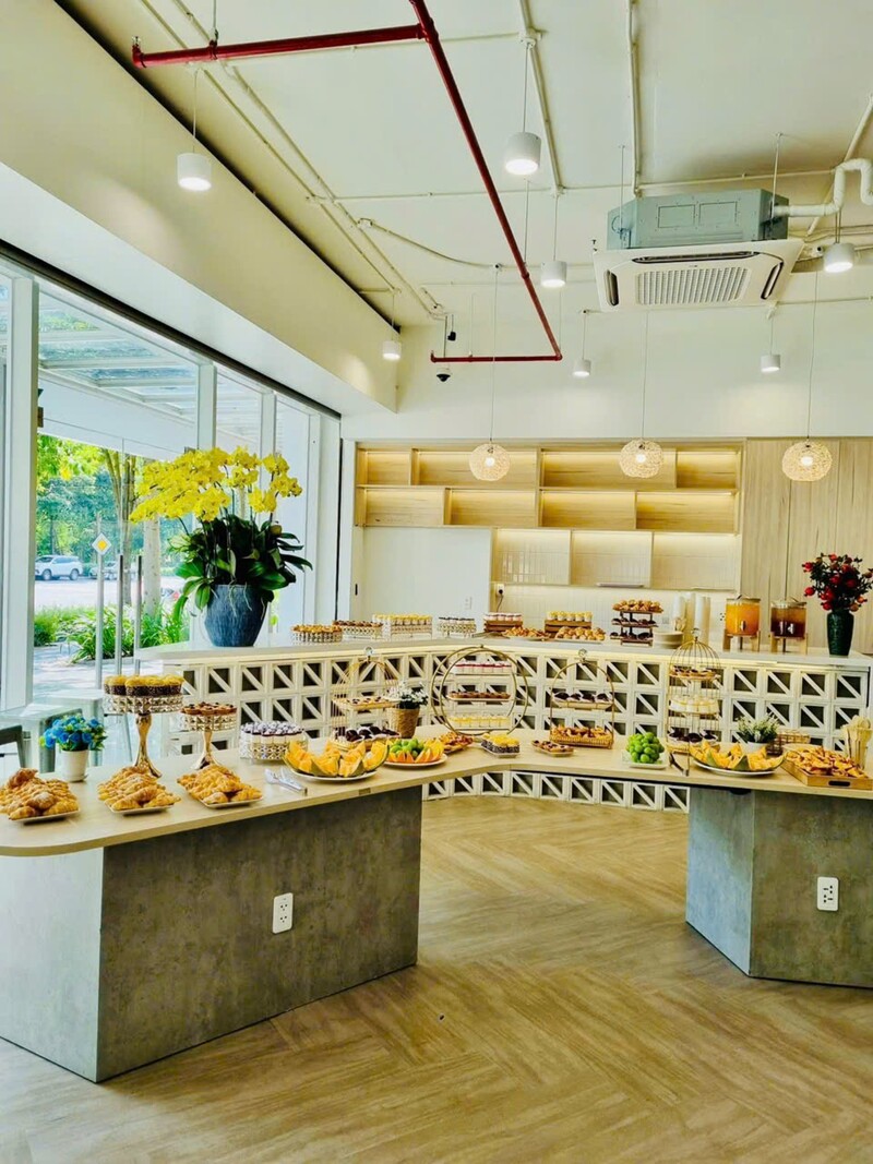 Set up tiệc Teabreak